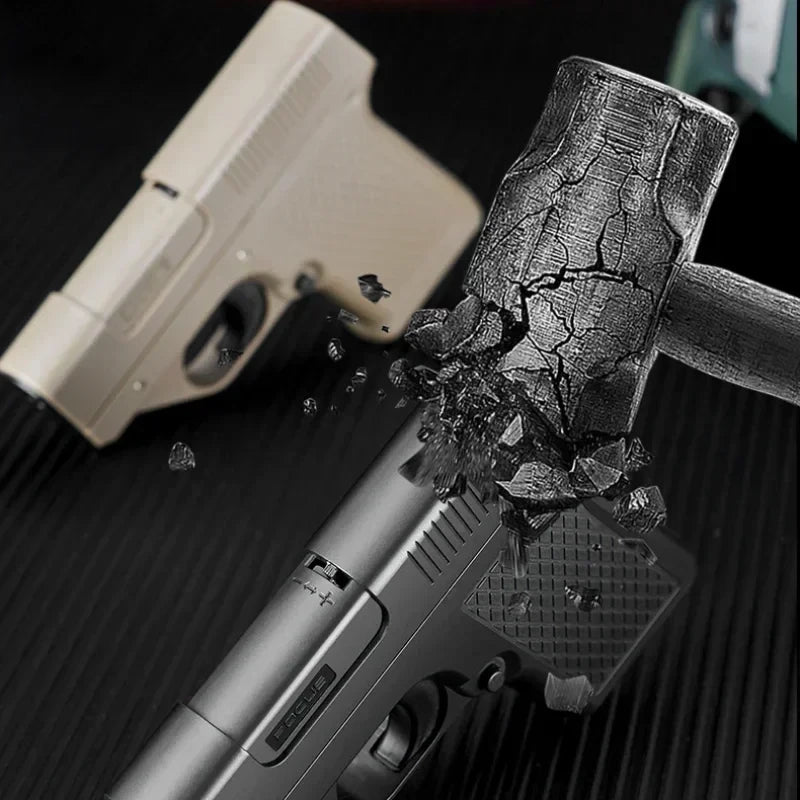 Pistol Style Cigar Lighter and Case